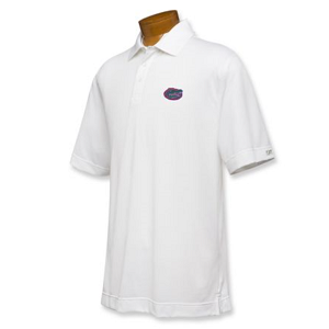 Florida Gators B&T CB DryTec Championship Polo - White
